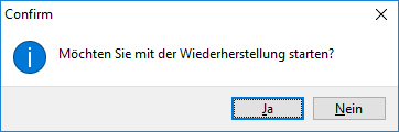microsoft wiederherstellung project