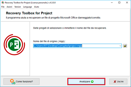 utilità di riparazione mpp