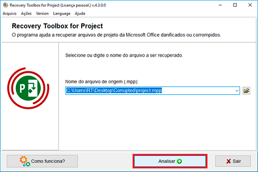 utilitário de reparo do mpp